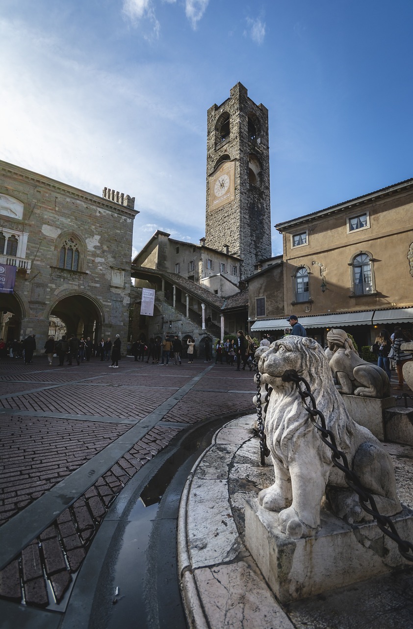 clock tower, sculpture, town square-4272417.jpg